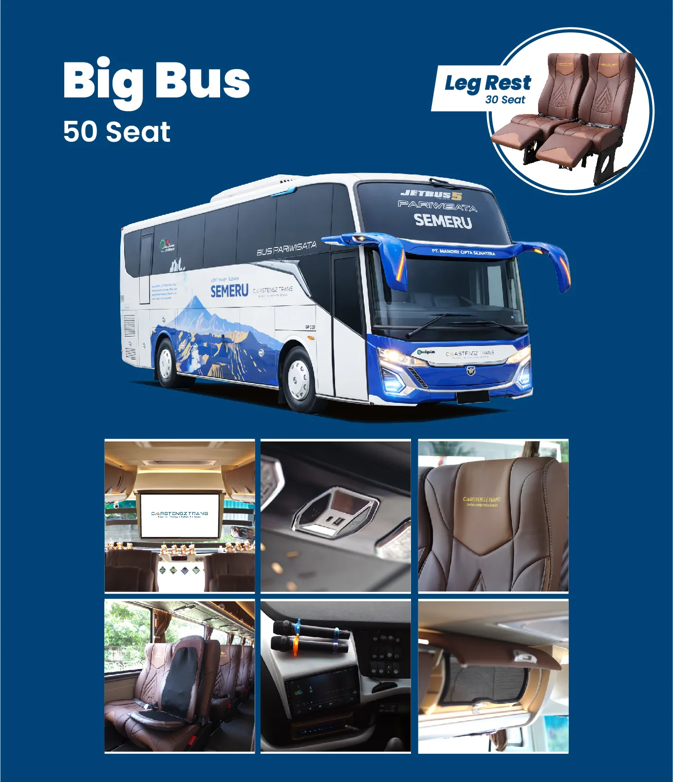 Big Bus Legrest